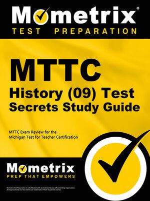 cover image of MTTC History (09) Test Secrets Study Guide